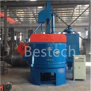 Turntable Txhaj Tshuaj Blasting Tshuab